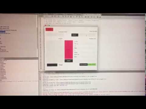 Barcode reader by NetBeans - YouTube