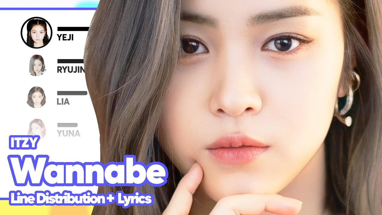 ITZY - WANNABE (Line Distribution with Color-Coded Lyrics)