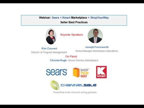 Webinar Sears + Kmart + ShopYourWay Seller Best Practices