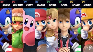 Super Smash Bros. Ultimate - Peashooter2K4 Vs Clueless Players Vs Dailaz Vs Emc