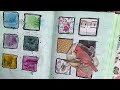 Flora and Fauna Pages Part 19. Paper Sample Page @drnmarketbydebbie #paperart #mixedmedia