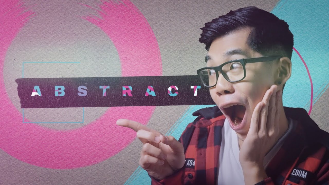 Abstract Text Animation in After Effects | Free Project File