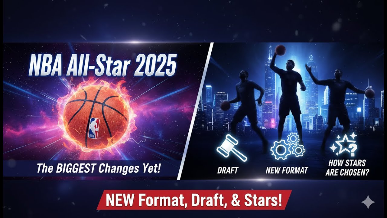 NBA All Star 2025 The BIGGEST Changes Yet! New Format, Draft, & How Stars Are Chosen