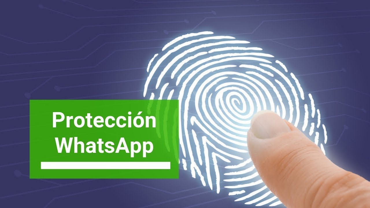 Protección WhatsApp con Face ID o Touch ID computadora lenovo