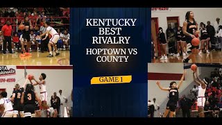 The Greatest Kentucky High School Rivalry Game Got Crazy! Hoptown Vs County Game 1!