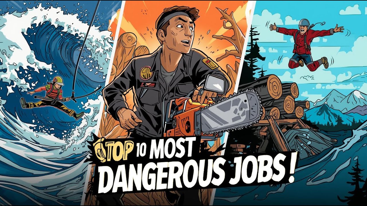 10 of the Most Dangerous Jobs on the Planet?  (You Should See This)