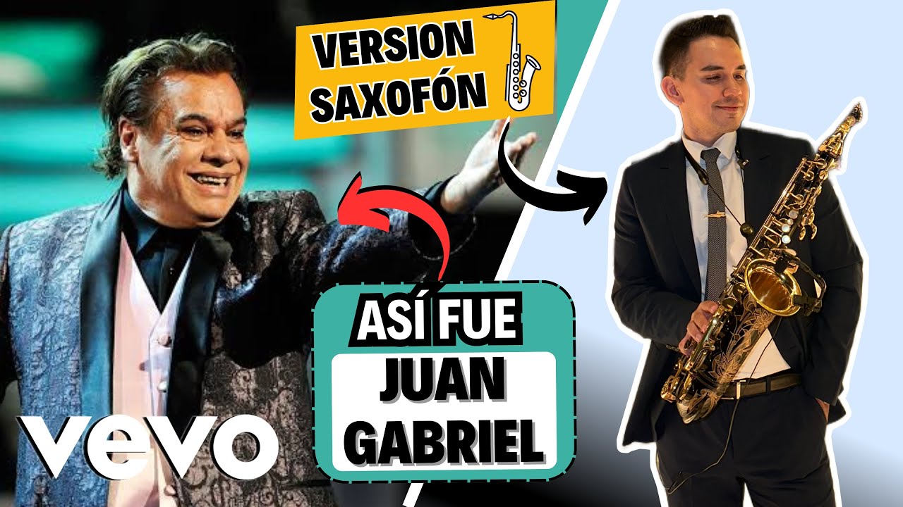 Así Fue – Juan Gabriel | Sax Cover En Vivo