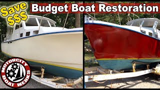 How to Budget Paint Your Boat | Albin 27 Pocket Trawler | Boat Refit and Restoration (Ep5)