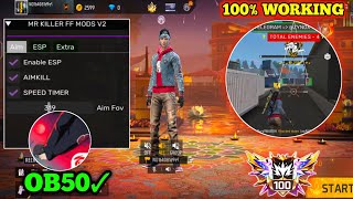 Free Fire Mod Menu Hack 🔥 | Unlimited diamond hack ob50 💀 | 100% Working All Device 🗿