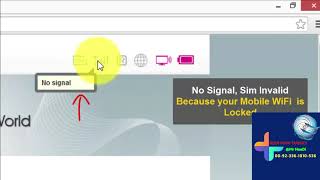 How to unlock huawei poket cloud E585 E586 E5832 Viva Zain Kuwait Unlock Done