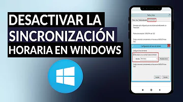 ¿Cómo desactivo la sincronización horaria en Windows 10?