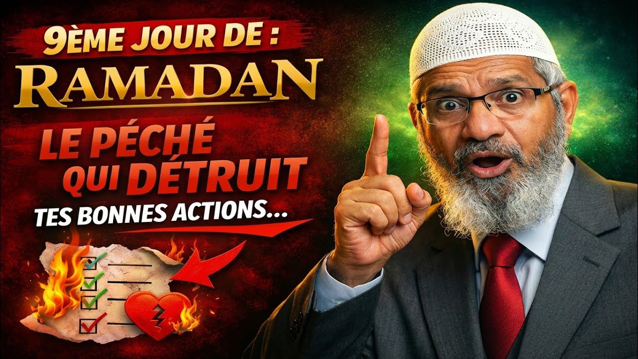 Ramadan Jour 9 : Ce péché discret détruit tes bonnes actions… abandonne-le aujourd’hui