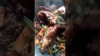 poulet fumé sauté pour vos réceptions.