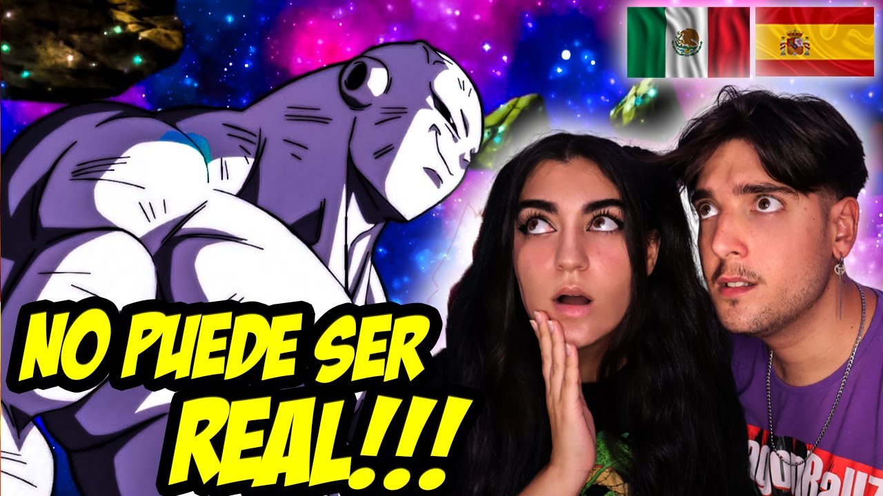 ESPAÑOLES REACCIONAN A DRAGON BALL LATINO VS ESPAÑOL |💥JIREN VS GOKU, FREEZER Y ANDROIDE 17💥😨ÉPICO😨