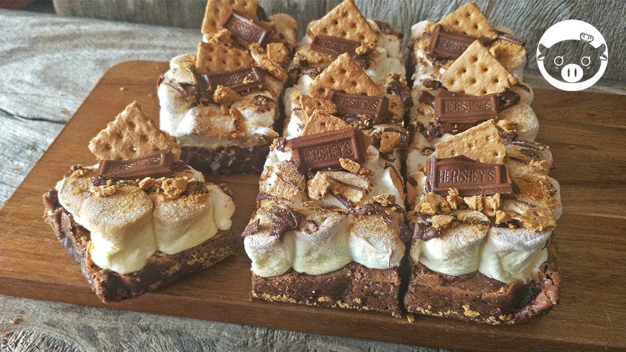 S'MORES FUDGE BROWNIES | The Awkward Kitchen PH