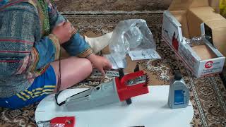 i  Цепная электропила пила INTERTOOL DT 2204 Unboxing Распаковка Chain saw electric 20180518