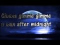 ABBA - Gimme gimme with lyrics