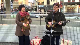 Super Awesome Street Performers at Gion Station in Kyoto @jmrohcreations
