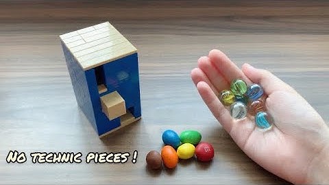 How to build a mini Lego candy machine *6 rounds & no technic pieces*