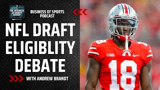 Aaron Rodgers, Roger Goodell Extension & Draft Eligibility | Business of Sports Podcast