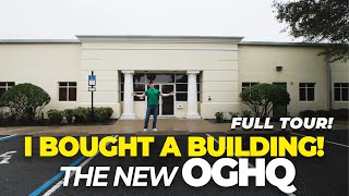 I Bought a NEW BUILDING! Full TOUR of OGHQ 2.0! | Needs MAJOR Transformation!