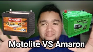 Motolite VS Amaron. Ano mas ok na Battery sa inyong kotse?