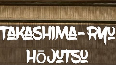 Takashima-ryu Hōjutsu