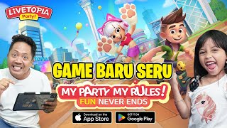 24 JAM PETUALANGAN SERU LEIKA DI GAME BARU TERBAIK! LIVETOPIA : PARTY! [LIVETOPIA PARTY INDO] screenshot 2