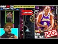 I GOT A FREE DARK MATTER KOBE BRYANT AND NEW LOCKER CODES IN NBA 2K21 MYTEAM