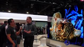 Worlds First LG Signature 88 OLED Z9 - 8K HDR Smart TV at CES 2019
Interview with Gregg Lee on LG Signature 88 OLED Z9 - 8K HDR Smart TV, model # OLED88Z9PUA at CES 2019.
https://www.lg.com/us/tvs/lg-OLED88Z9PUA-signature-oled-8k-tv
http://www.facebook.com/jtechnologyinc
https://twitter.com/jtechnologyinc
Host: James Valle
Director & Producer: Myles A. Schultz
Cameraman: Myles A. Schultz
Edited by: Mark L. Valle
Filmed with a Panasonic Lumix GH3
J Technology, Inc. 2019
J Tech TV 2019 Worlds First LG Signature 88 OLED Z9 - 8K HDR Smart TV at CES 2019