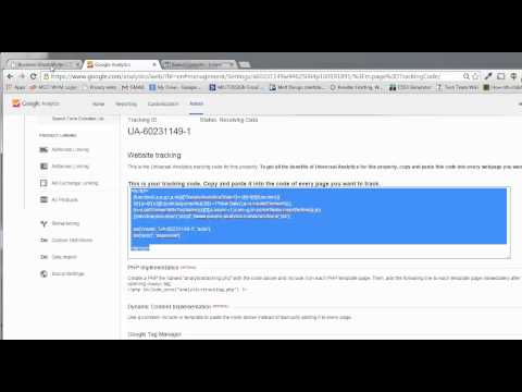 Installing Tracking Codes on your Concrete 5 Website