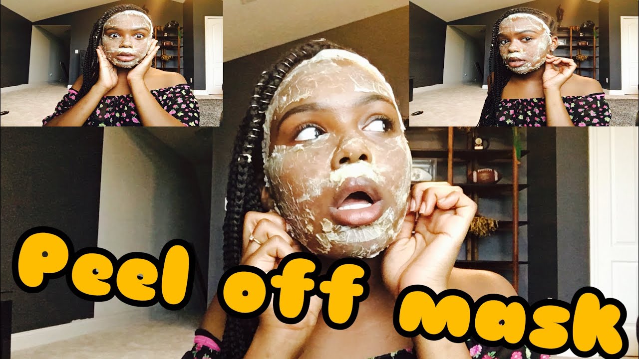 Diy Peel Off Face Mask With Glue / Best DIY Peel Off Face Masks For