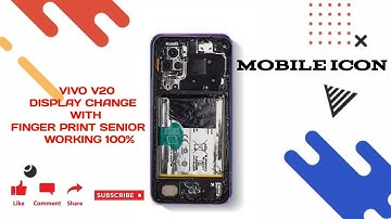 Vivo V20  led display changing💯 finger print working #services #technology #mobile #youtubecreator 🙂