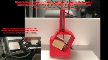 A Miniaturized Robotic Tendon-Driven Articulated Surgical Drill