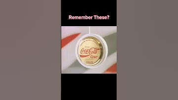 Coca Cola Spinner Yoyo Promotion - Who Had One Of These? #yoyo #cocacola #80s #commercial #80skids