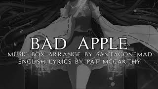 【KiwiKota】Bad Apple!!『English Cover』(music box ver.)
