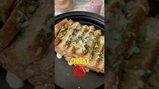 Cheesy Buttery Garlic The ultimate garlic bread in just minutes! #FoodieShorts #easyrecipe #shorts