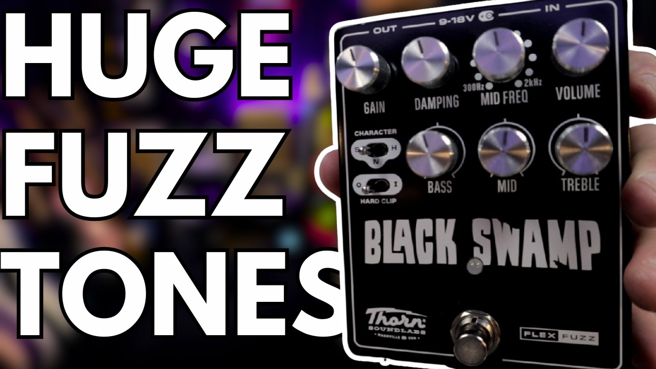 Guitar Pedal X - GPX Blog - Thorn Soundlabs' Black Swamp Flex Fuzz