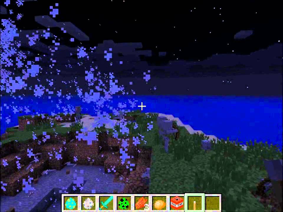 MInecraft dismemberment mod-Flying limbs!!