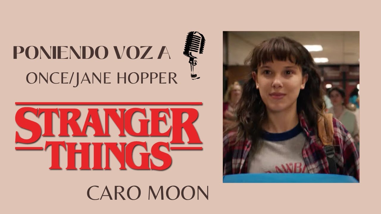 Poniendo voz a: Once (Stranger Things) | Caro Moon - YouTube