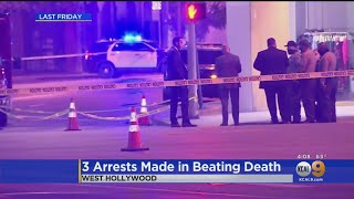3 Arrested In Fatal Beating Of Long Beach Man In West Hollywood