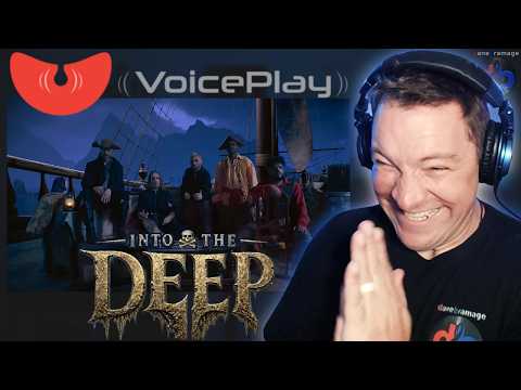 ORIGINAL PIRATE ACAPELLA MASTERPIECE! VoicePlay - Into The Deep 🇺🇸 REACTION! 🧠🤘