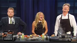 Video thumbnail of "English Breakfast with Gordon and Matilda Ramsay"