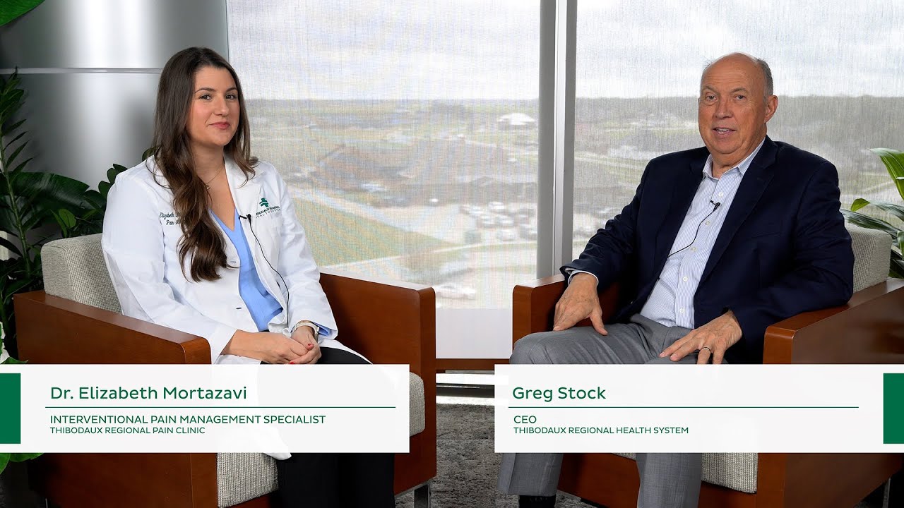 Meet Dr. Elizabeth Mortazavi, Interventional Painmanagement Specialist at Thibodaux Regional