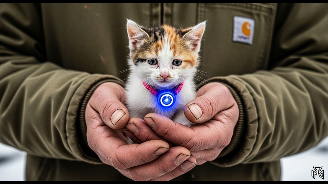 Kind Man Saves Screaming Mother Cat Inside Scrapped Car - Seconds Before It Was Crushed!