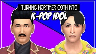 TURNING MORTIMER GOTH INTO K-POP IDOL (BTS, EXO, GOT7, NCT, IKON, AND MORE)