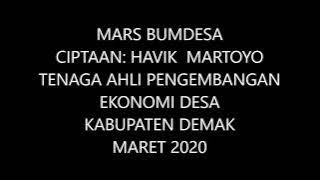 MARS LAGU BUMDES BUMDESA beserta Lirik cipt: Havik Martoyo