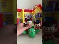 Green turtle and nezha #viralvideo #satisfyling #fun