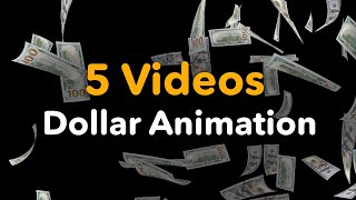 Stunning 4K $100 Dollar Bill Flying Animations – Perfect for Money Backgrounds & Intros!
