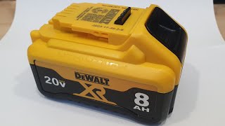 DeWALT DCB208 8Ah самостоятельная сборка аккумулятора